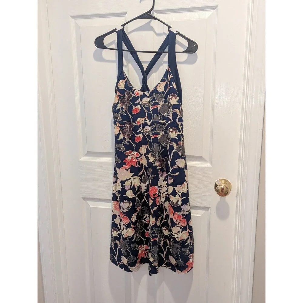 Athleisure Floral Active Dress Built‎ In Bra Tenniscore Golfcore Dress Garden